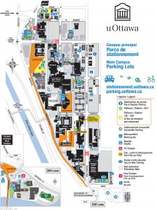 Ottawa University Campus Parking Map